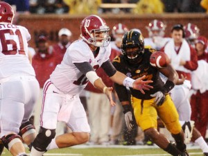 NCAA Football: Alabama at Missouri