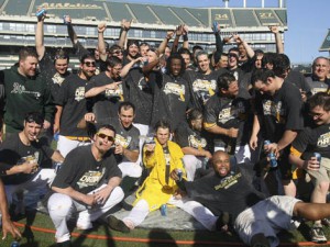 MLB: Texas Rangers at Oakland Athletics