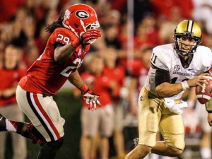 NCAA Football: Vanderbilt at Georgia