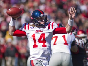 NCAA Football: Mississippi at Arkansas