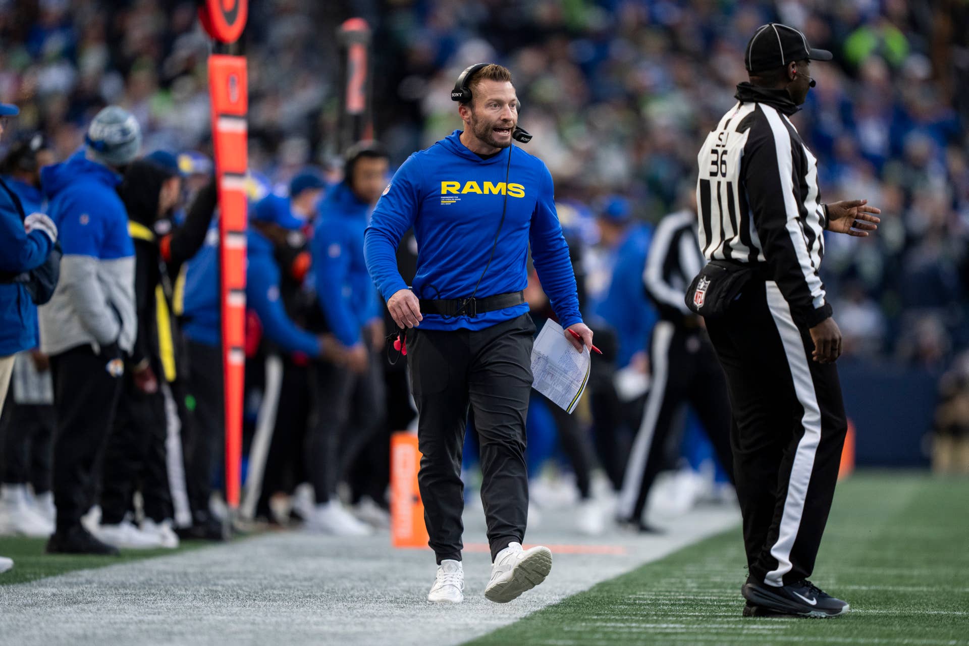 Los Angeles Rams HC Sean McVay explains away the controversy - Lindy's Sports