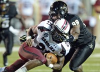 South Carolina barely avoids upset in opener