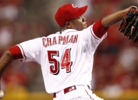 Reds' Chapman heading back to bullpen