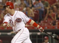 Reds' Frazier on pace for career year