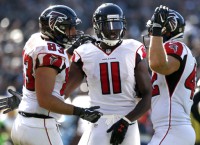 Falcons' 3 tight-end formation works against Raiders