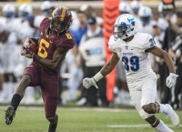 Minnesota tops Buffalo in Fleck's first game