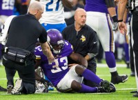 Vikings RB Cook out for season with torn ACL