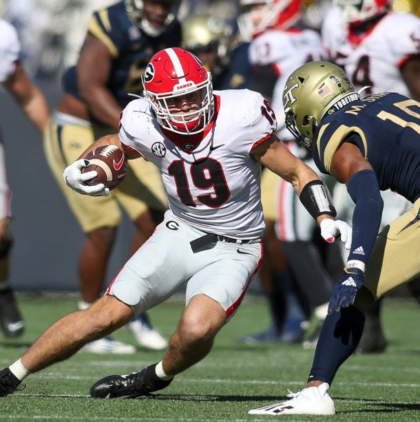 Star Georgia tight end Brock Bowers to miss spring practice after surgery