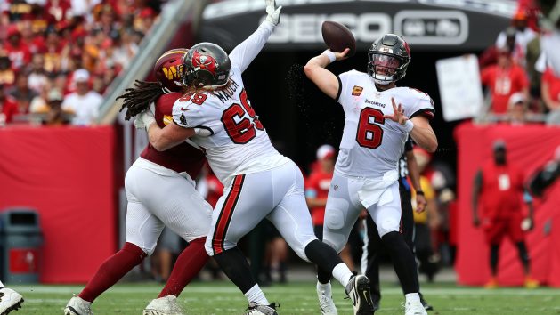 Buccaneers Roll Over Commanders in Daniels’ Career Opener