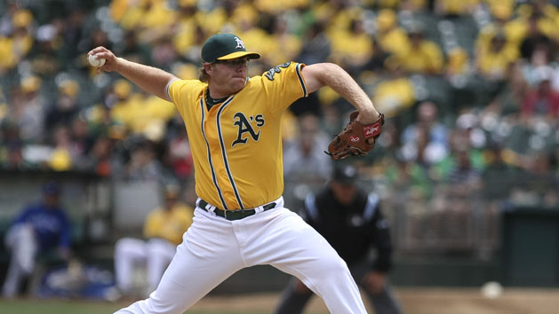MLB: Toronto Blue Jays at Oakland Athletics