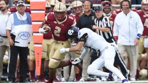 No. 23 Boston College heads to Purdue on a roll