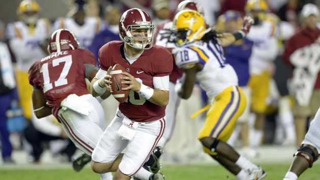 NCAA Football: Louisiana State at Alabama