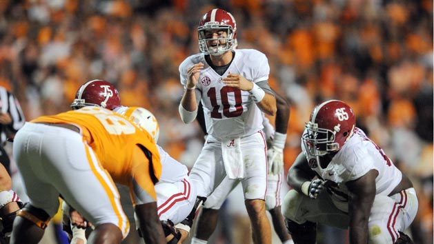NCAA Football: Alabama at Tennessee