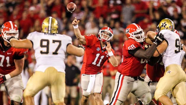 NCAA Football: Vanderbilt at Georgia