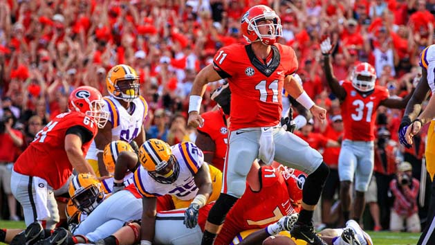 NCAA Football: Louisiana State at Georgia