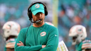 Dolphins dismiss head coach Gase