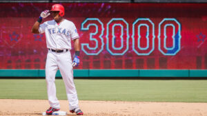 Rangers’ Beltre gets 3,000th hit, but Orioles win