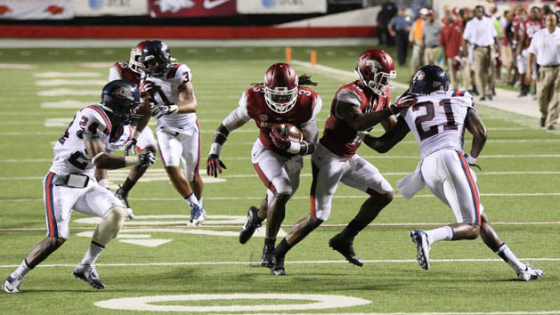 NCAA Football: Samford at Arkansas