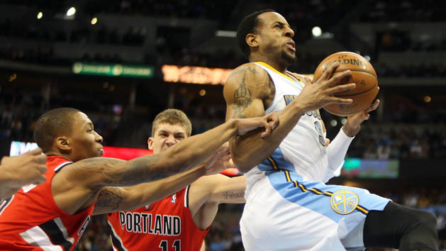 NBA: Portland Trail Blazers at Denver Nuggets