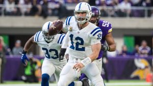 Colts aim to stay alive in playoff chase at Oakland