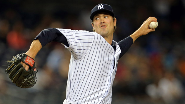 Getting Andrew Miller (48) boosts the Indians bullpen. Photo Credit: Adam Hunger-USA TODAY Sports