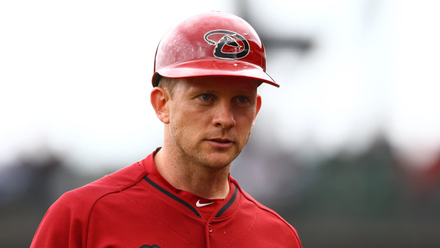 Mar 3, 2015; Scottsdale, AZ, USA; Arizona Diamondbacks third base coach Andy Green against the Arizona State Sun Devils during a spring training baseball game at Salt River Fields. Mandatory Credit: Mark J. Rebilas-USA TODAY Sports