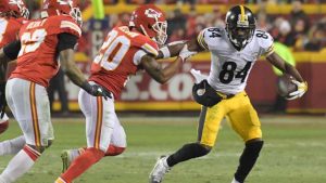 NFL Notebook: Steelers Brown evaluated for injury