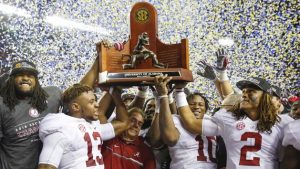 No. 1 Alabama wins SEC with rout of Florida