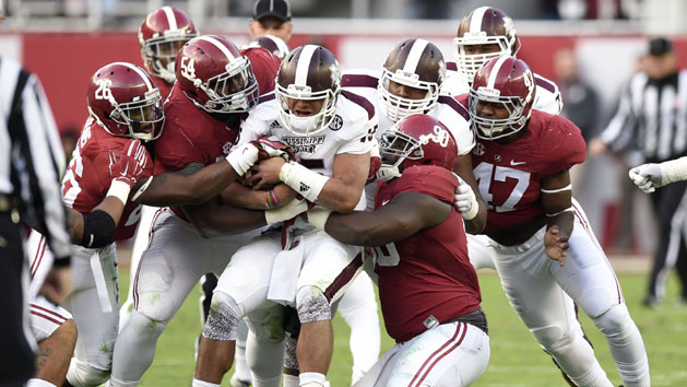 NCAA Football: Mississippi State at Alabama