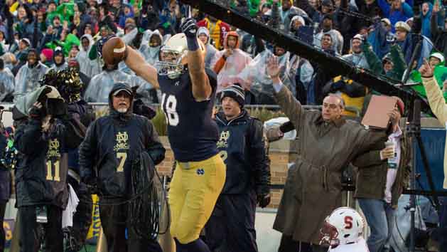 NCAA Football: Stanford at Notre Dame