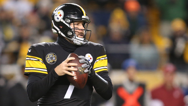 Dec 10, 2017; Pittsburgh, PA, USA; Pittsburgh Steelers quarterback Ben Roethlisberger (7) looks to pass against the Baltimore Ravens during the first quarter at Heinz Field. Photo Credit: Charles LeClaire-USA TODAY Sports