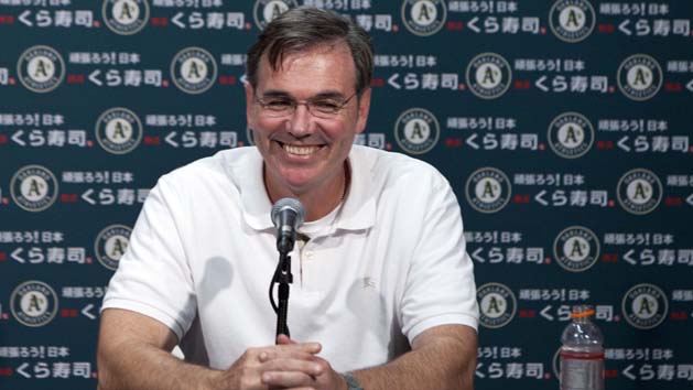 MLB: Texas Rangers at Oakland Athletics