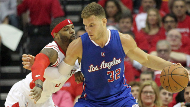 Blake Griffin was lights out in the Clippers win over the Rockets. (Thomas B. Shea-USA TODAY Sports)