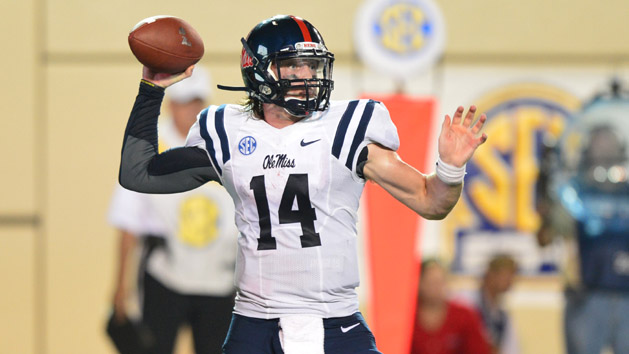 NCAA Football: Mississippi at Arkansas