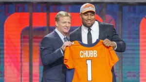 Broncos thrilled that Chubb was available