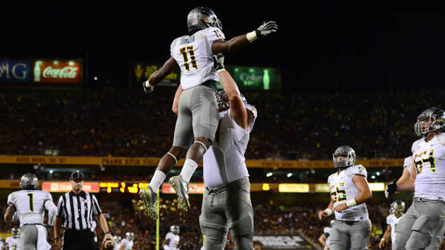 NCAA Football: Oregon at Arizona State