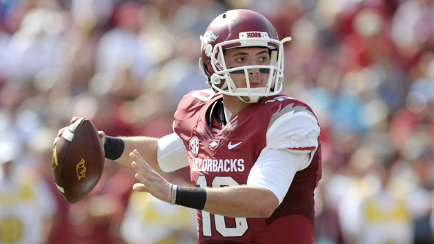 NCAA Football: UL Lafayette at Arkansas