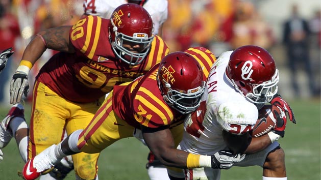 NCAA Football: Oklahoma at Iowa State