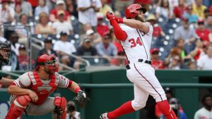 MLB Recaps: Harper’s blast lifts Nats over Phillies