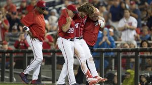 MLB Notes: Nationals OF Harper out indefinitely