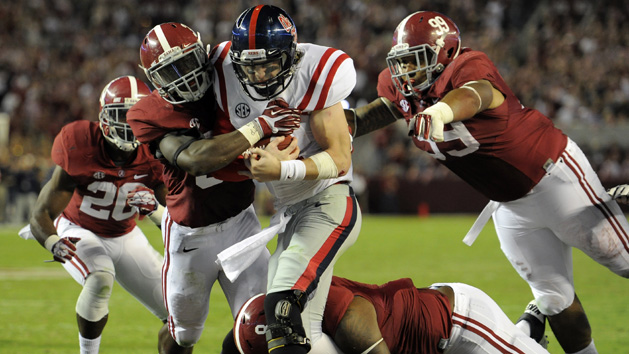 NCAA Football: Mississippi at Alabama