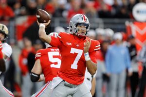 No. 4 Buckeyes, No. 7 Spartans meet with a lot on line