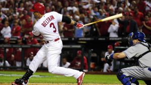 Cardinals hit four homers, tie NLDS 1-1