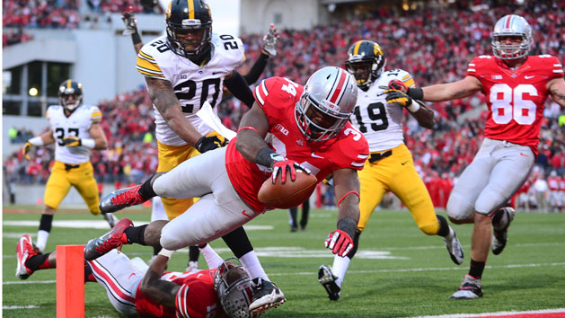 NCAA Football: Iowa at Ohio State