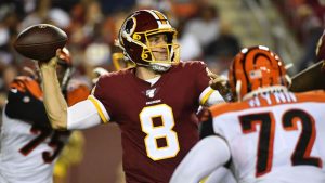 Redskins tab QB Keenum as Week 1 starter