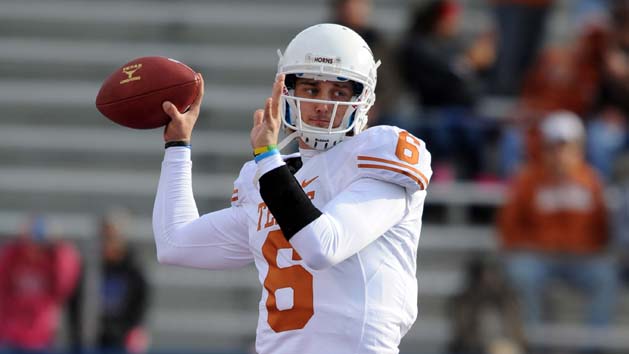 NCAA Football: Texas at Kansas