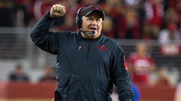 Chip Kelly's reign as San Francisco's coach has come to an end. Photo Credit: Kelley L Cox-USA TODAY Sports