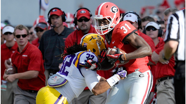 NCAA Football: Louisiana State at Georgia