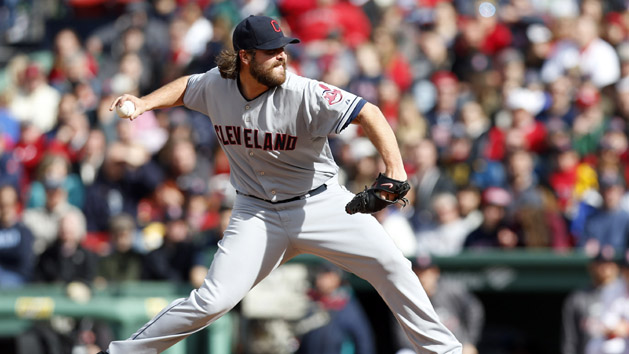 MLB: Cleveland Indians at Boston Red Sox