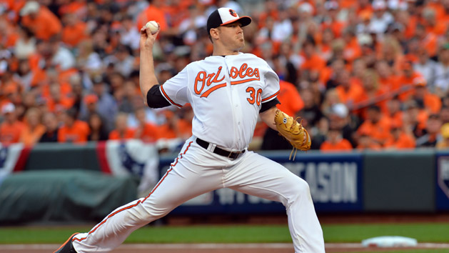 The Orioles need a big year from Chris Tillman (30) in 2016. Photo Credit: Tommy Gilligan-USA TODAY Sports